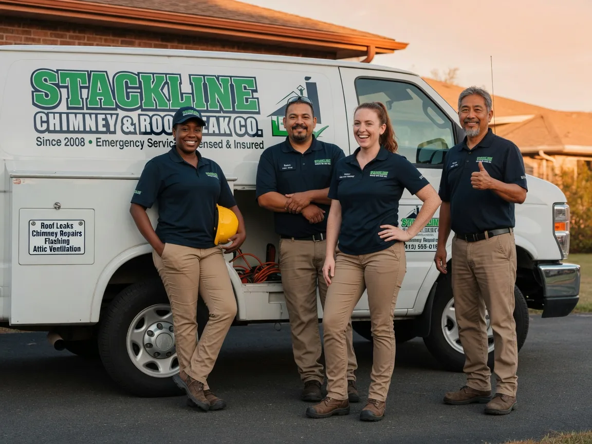 Chimney flashing repair company in Lilly, PA